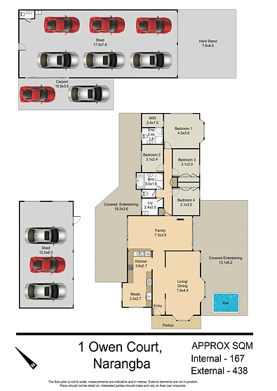 1 Owen Court, Narangba, QLD 4504, 4 slaapkamers, 2 badkamers, Lifestyle Section
