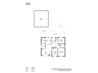 20 Railway Road, Kapunda, SA 5373, 3 Bedrooms, 1 Bathrooms, House