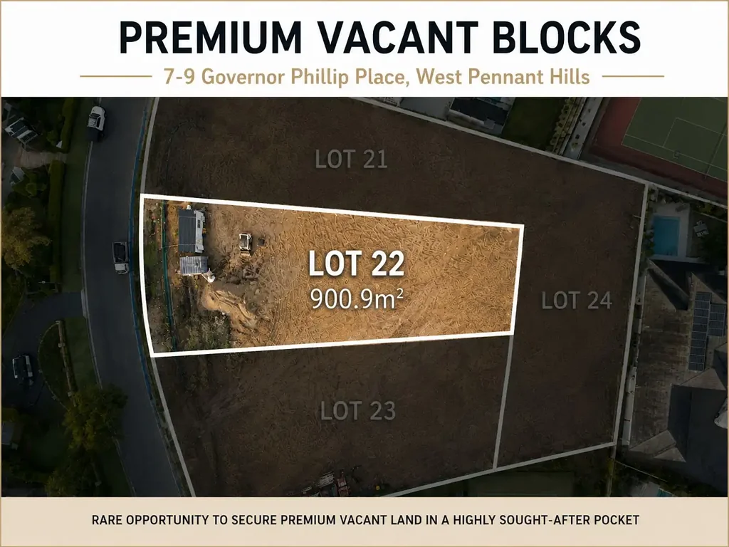 West Pennant Hills Premium Vacant Land in a Prestigious Setting