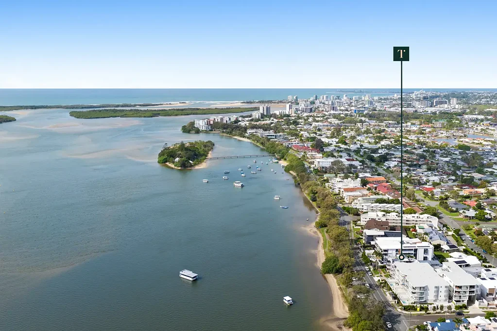 Maroochydore 3غرفة نوم River Views, Rooftop Evenings and Maroochydore at Your Doorstep