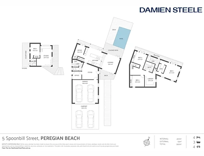 5 Spoonbill Street, Peregian Beach, QLD 4573, 4 ਕਮਰੇ, 3 ਬਾਥਰੂਮ, House