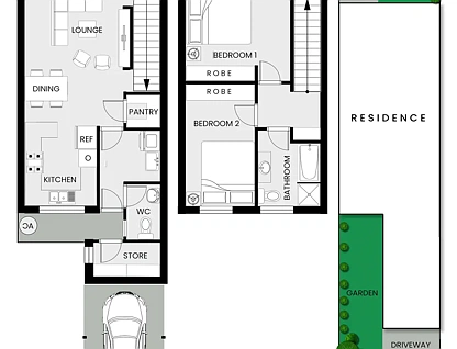 18/15 Adamson Avenue, Gillen, NT 870, 2 ਕਮਰੇ, 1 ਬਾਥਰੂਮ, Unit