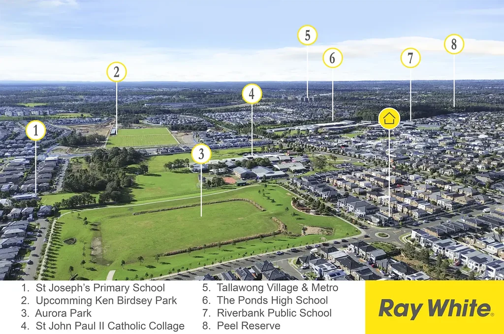 Schofields 3침실 Sun Drenched, Park Facing Family Home Within School Catchment for Riverbank Public School and The Ponds High School!