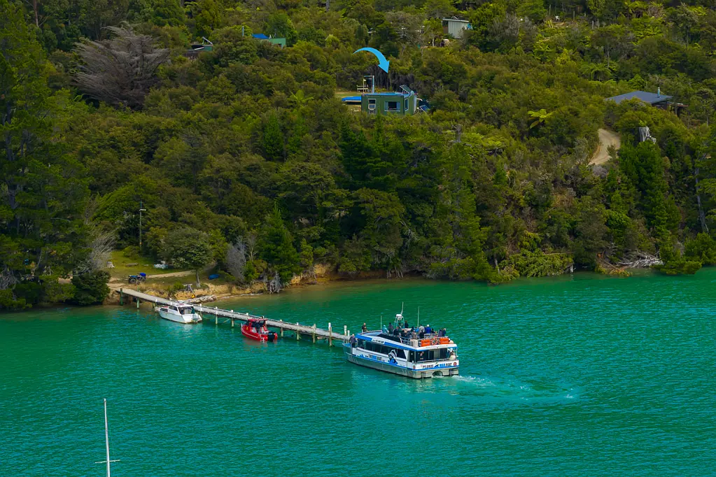 Marlborough Sounds 1 Bedroom Waterfront Views in Nydia Bay