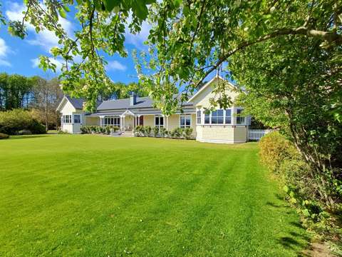 Fairlie 4房  Avonlea - Timeless Elegance With Land and Exceptional Views
