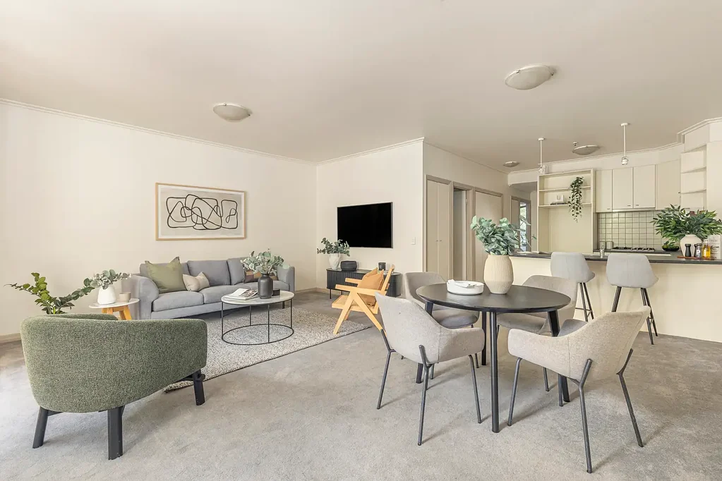 Prahran 2ห้องนอน Stylish Apartment Living on Iconic Greville Street