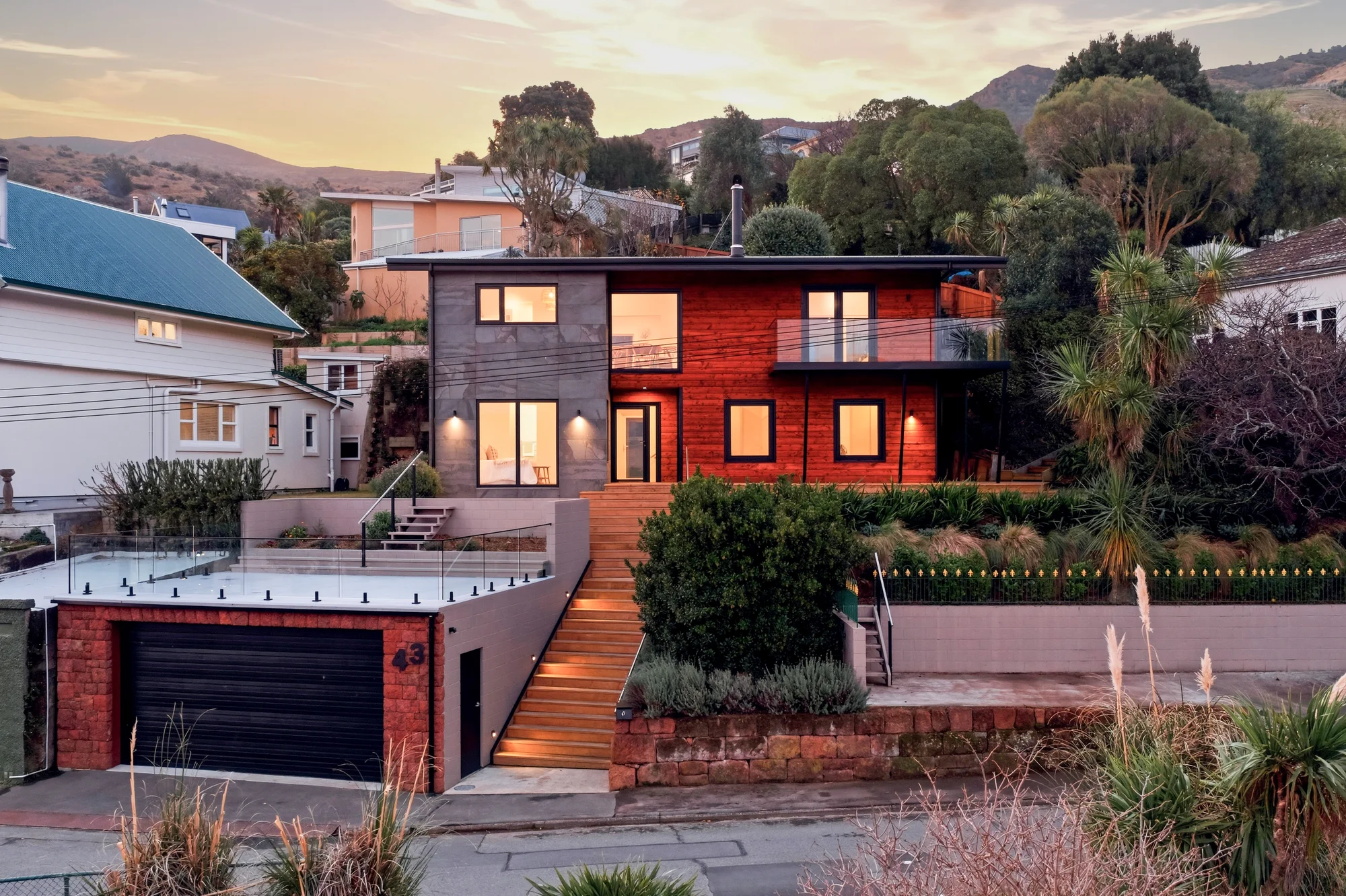Lyttelton 3غرفة نوم Elevated Harbour Living