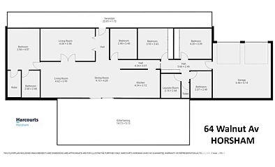 64 Walnut Avenue, Horsham, VIC 3400, 4 slaapkamers, 2 badkamers, House