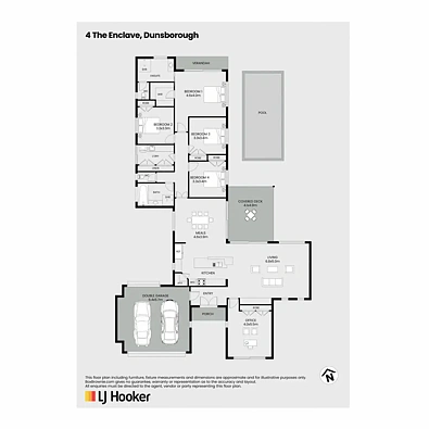 4 The Enclave, Dunsborough, WA 6281, 4房, 2浴, House