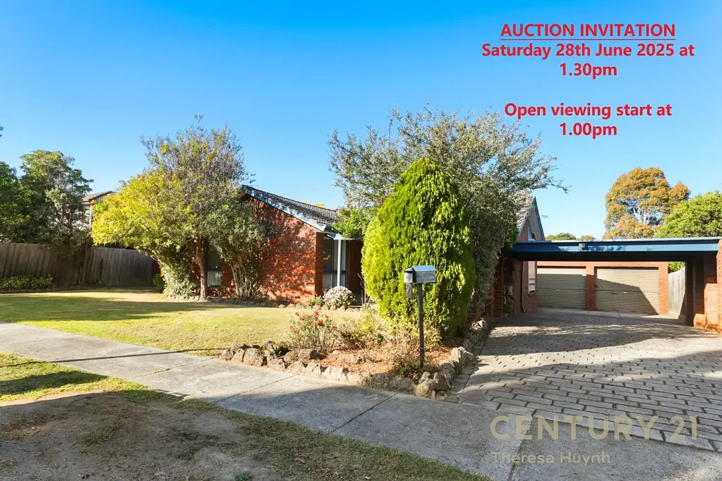 Wantirna South 3 Bedroom Classic Design in a quiet court (Land 759m,)
