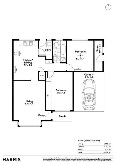 9/14 Battams Road, Marden, SA 5070, 2 rūma, 1 rūma horoi, Unit