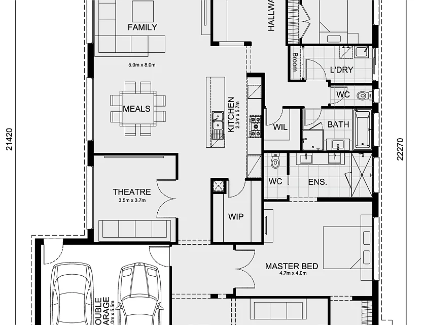 Lot 1849 Orana Estate, Clyde North, Traralagon , 4 غرف, 2 حمامات, House