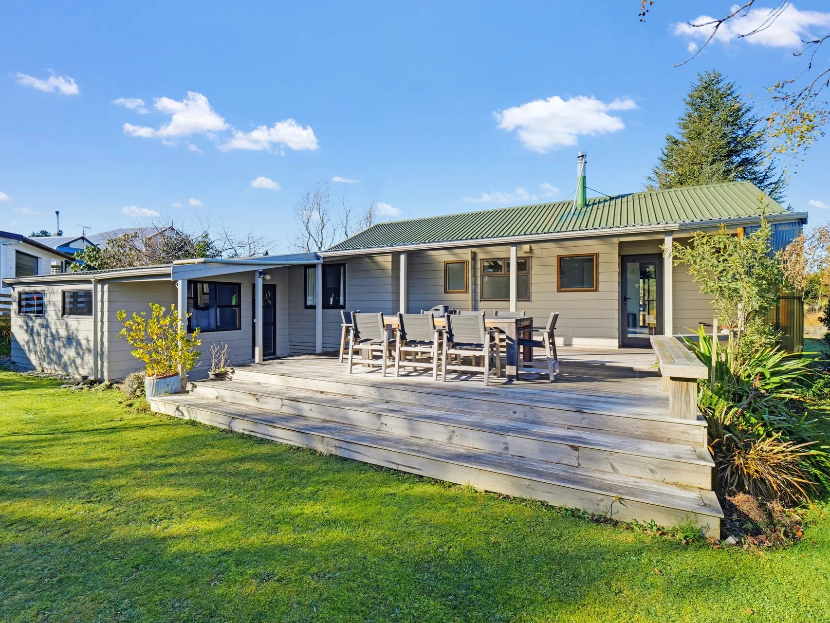 Ohakune 3غرفة نوم Warm, Easy Living in a Quiet Cul-de-Sac