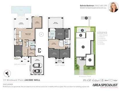 19 Windward Place, Jacobs Well, Gold Coast, 4 غرف, 2 حمامات, House