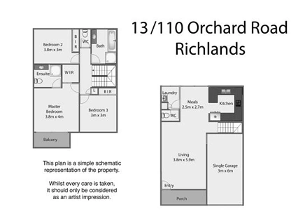 13/110 Orchard Road, Richlands, Brisbane Western Region, 3 rūma, 2 rūma horoi, House