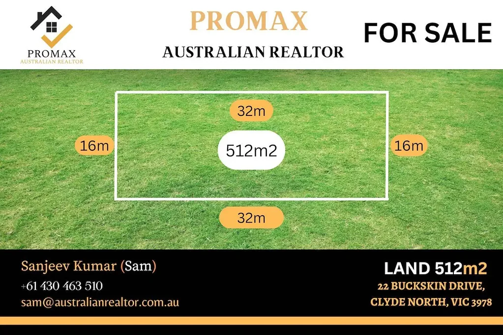 Clyde North Prime Residential Land in Clyde North