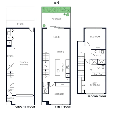 36 Piper Place, Sandringham, VIC 3191, 3 rūma, 2 rūma horoi, Townhouse