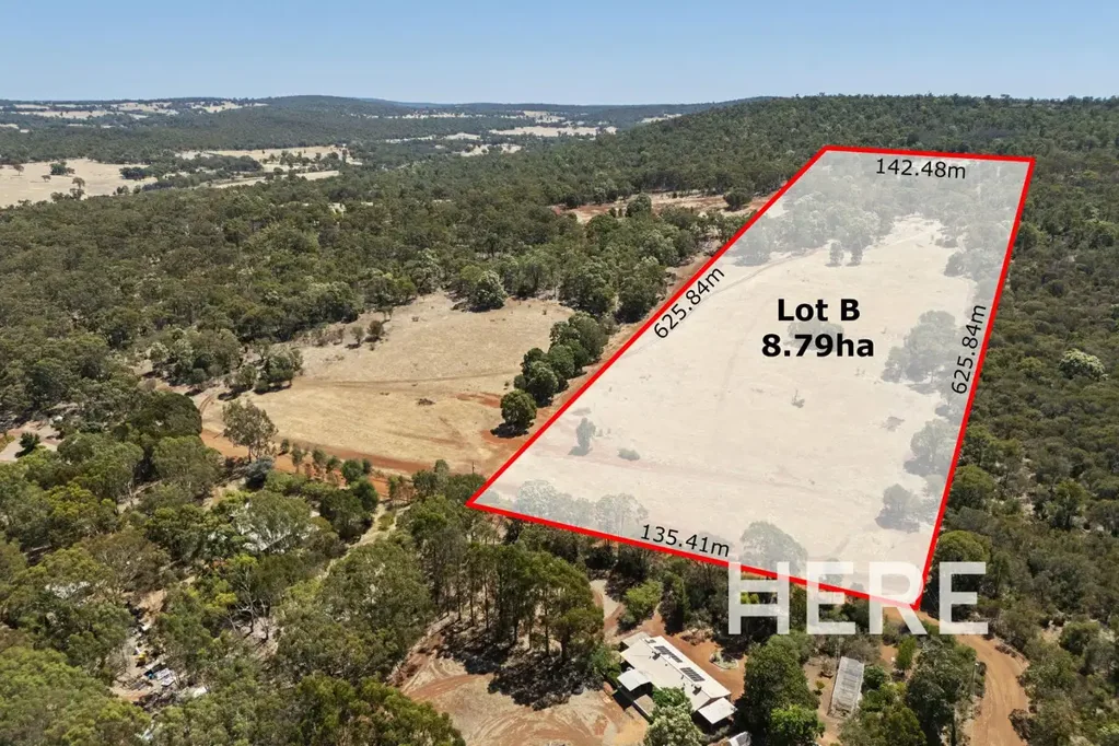 Bakers Hill  Space, sky, and serenity — yours to build on