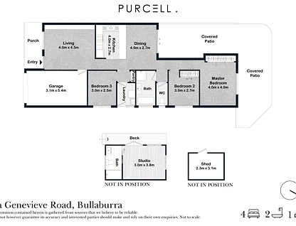 53a Genevieve Road, Bullaburra, Blue Mountains - Region, 3部屋, 1バスルーム, Apartment
