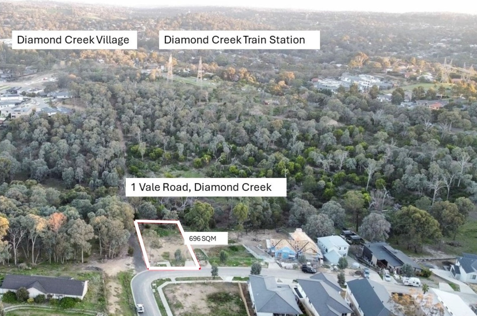 1 VALE RD, DIAMOND CREEK VIC 3089, 0房, 0浴, Section