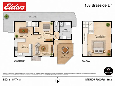 153 Braeside Drive, Uki, NSW 2484, 2 રૂમ, 1 બાથરૂમ, House