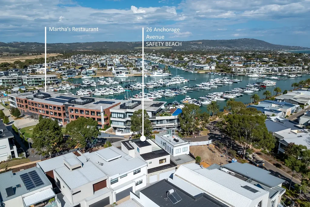 Safety Beach 4部屋 Sophisticated Modern Coastal Living in the heart of the Marina