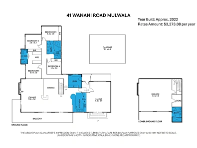 41 Wanani Road, Mulwala, NSW 2647, 4 rūma, 3 rūma horoi, Lifestyle Section