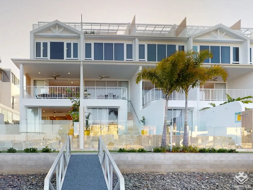 Stunning Waterfront Home, Includes Services