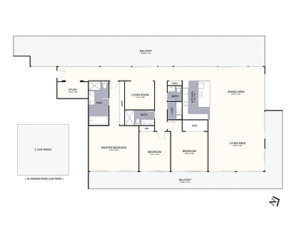 1002/91-93 Tram Road, Doncaster, Inner East Melbourne, 3部屋, 2バスルーム, Apartment