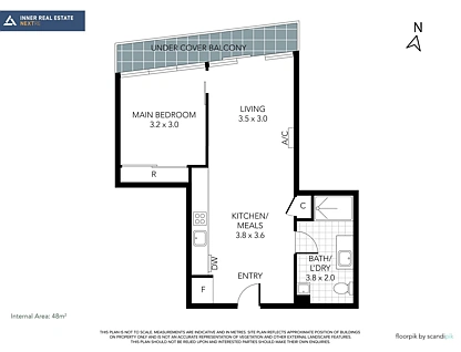 1311/565 Flinders Street, Melbourne, Melbourne CBD, 1 ห้องนอน, 1 ห้องน้ำ, Apartment