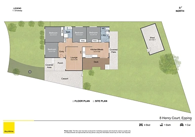 8 Henry Court, Epping, VIC 3076, 4 slaapkamers, 1 badkamers, House