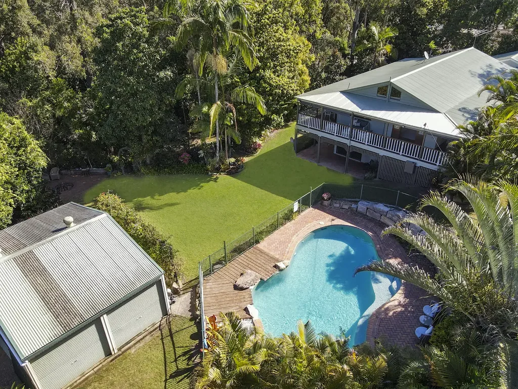 Joyner 4房 私密的Queenslander庄园式度假屋，带双层居住空间、泳池和棚屋 Private Queenslander Acreage Retreat with Dual-Living, Pool & Shed