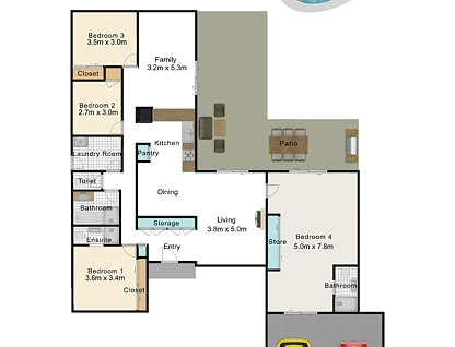 37 Henderson Road, Burpengary, Moreton Bay Region, 4 ห้องนอน, 3 ห้องน้ำ, House