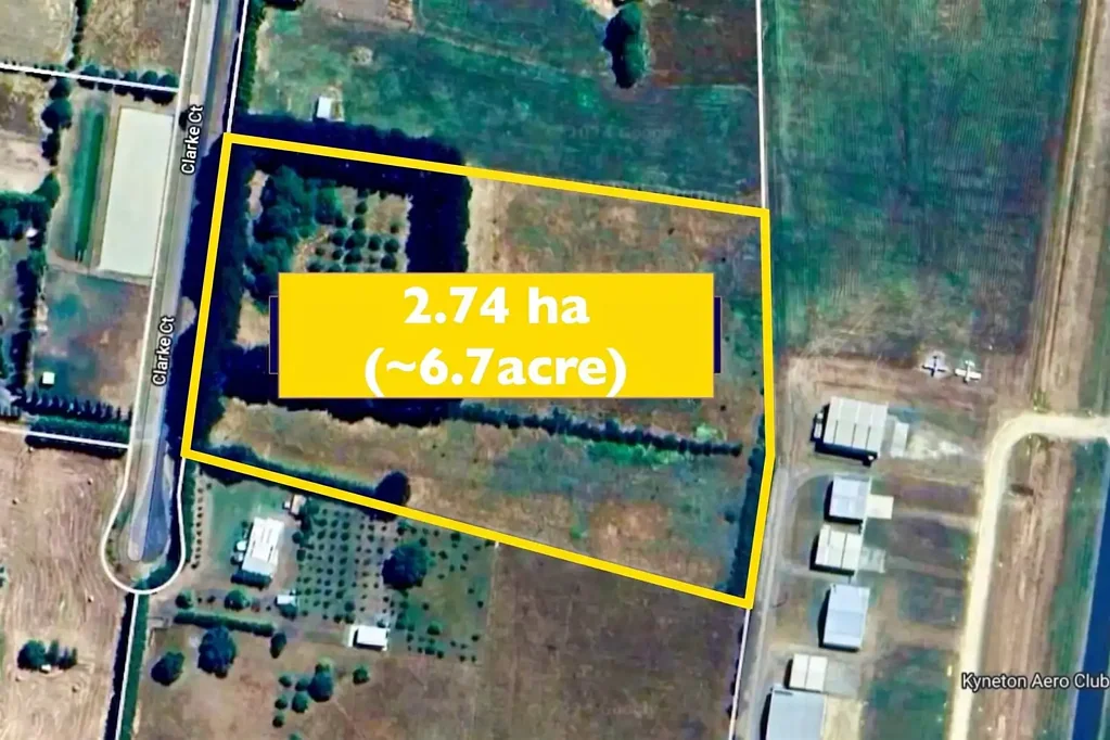 Kyneton  6.8 Acres of land of opportunity!
