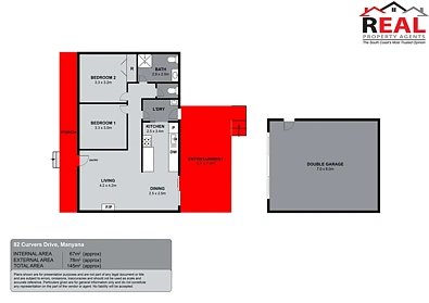 82 Curvers Drive, Manyana, NSW 2539, 2房, 1浴, House