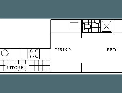 21/53 Edward Street, Brisbane City, Brisbane - Inner City Region, 1部屋, 1バスルーム, Apartment