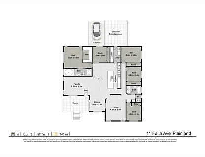 11 Faith Avenue, Plainland, QLD 4341, 4 ਕਮਰੇ, 2 ਬਾਥਰੂਮ, House