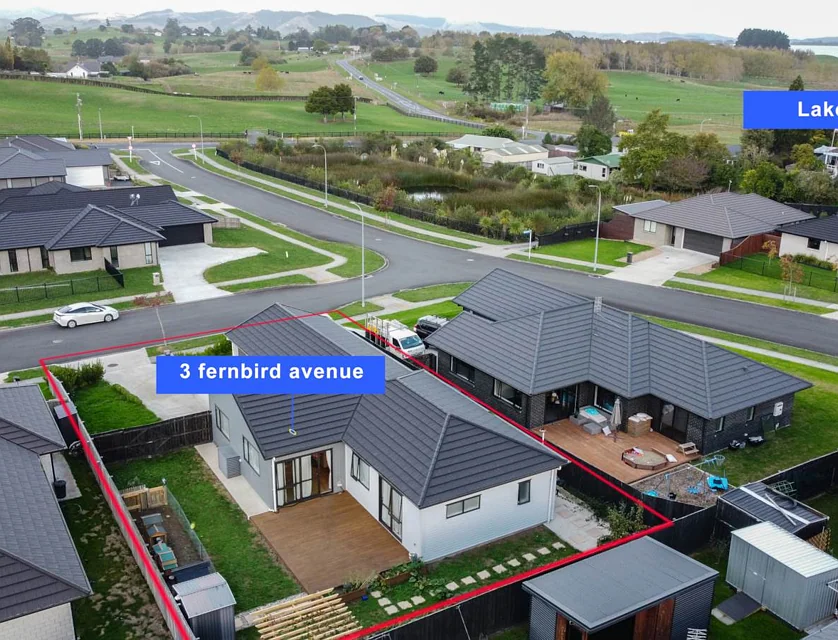 3 Fernbird Avenue, Te Kauwhata, Waikato, 3房, 2浴, 独立屋