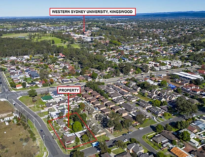 2 & 4 George St and 3 French St, Kingswood, Outer Western Sydney, 6 Schlafzimmer, 3 Badezimmer, House