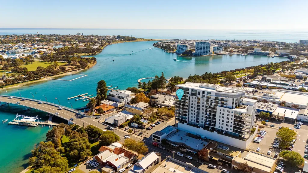 Mandurah 3침실 Wow! Luxury apartment with stunning views from Level 7!
