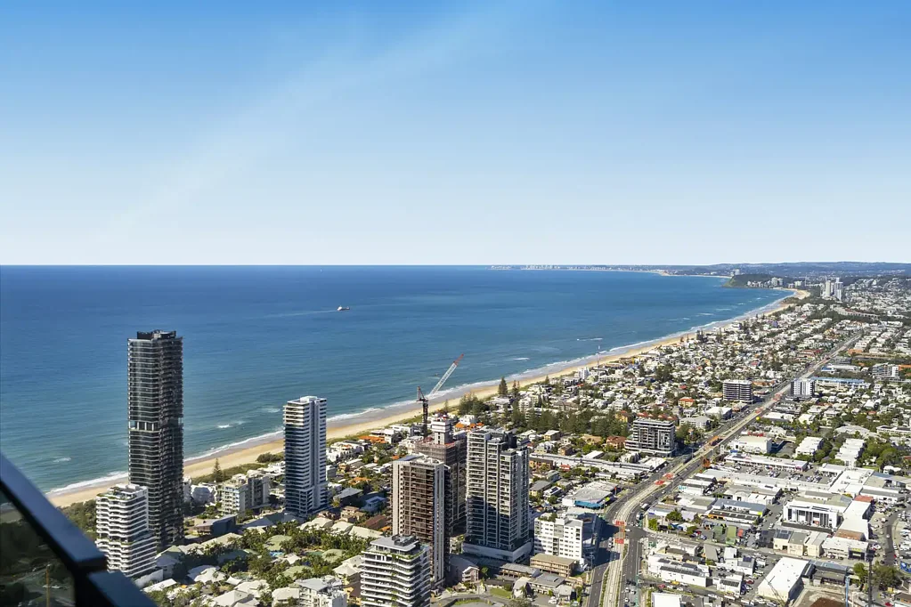 Sky-High Luxury | Brand New Level 65 Apartment with Spectacular Ocean & Hinterland Views