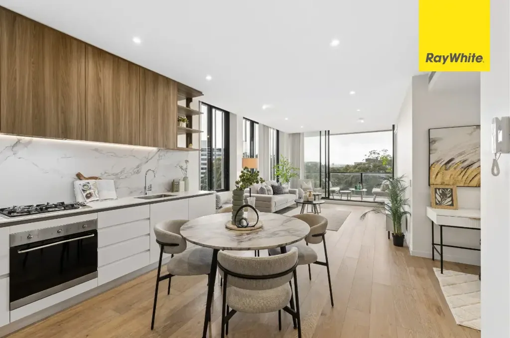 North Ryde 1कमरा Rare, Modern Top-Floor Corner Apartment with North-Facing Aspect