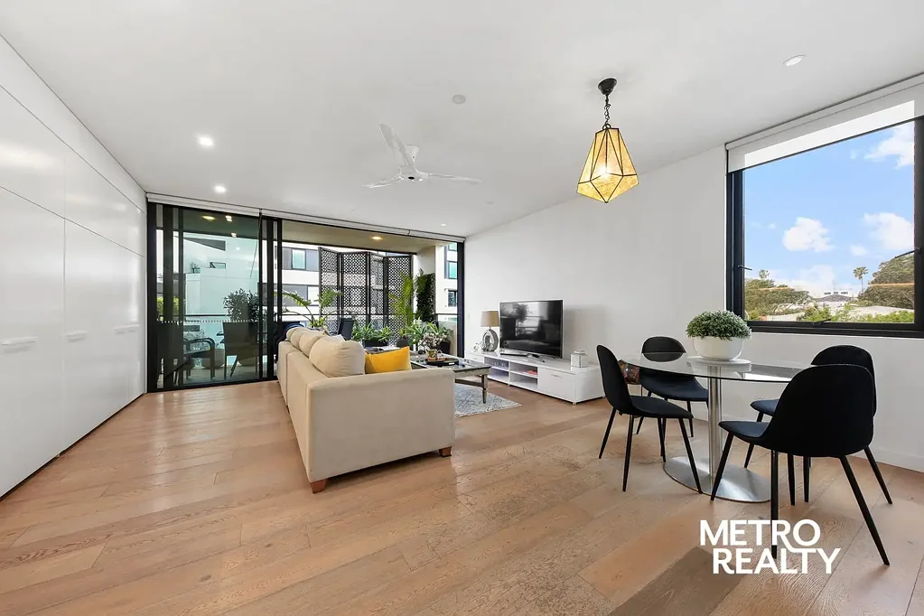 Stylish Two-Bedroom Residence with Study Nook & Secure Parking