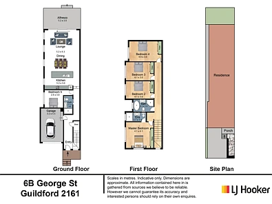 6B George Street, Guildford, NSW 2161, 5 રૂમ, 3 બાથરૂમ, Apartment