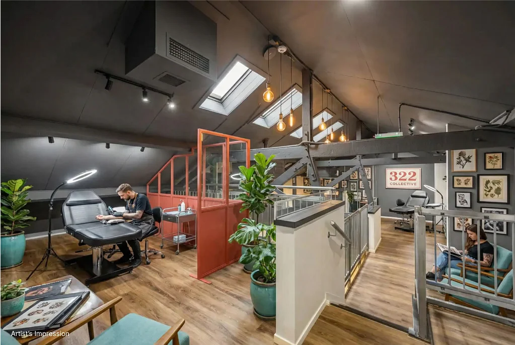 Auckland Central Creative Studio or Office in K' Road Hub 66sqm