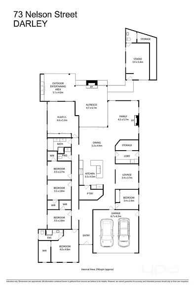 73 Nelson Street, Darley, VIC 3340, 5 침실, 2 욕실, House