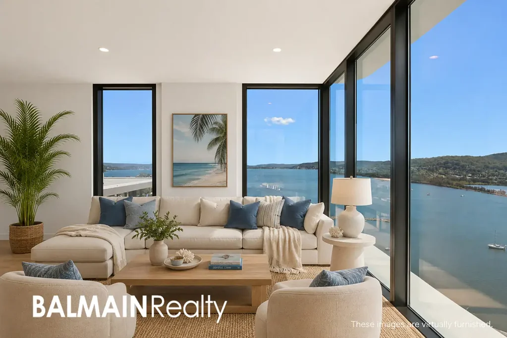 Gosford 3房  BRAND NEW... Palatial Waterfront Sub-Penthouse on Offer for the First Time!