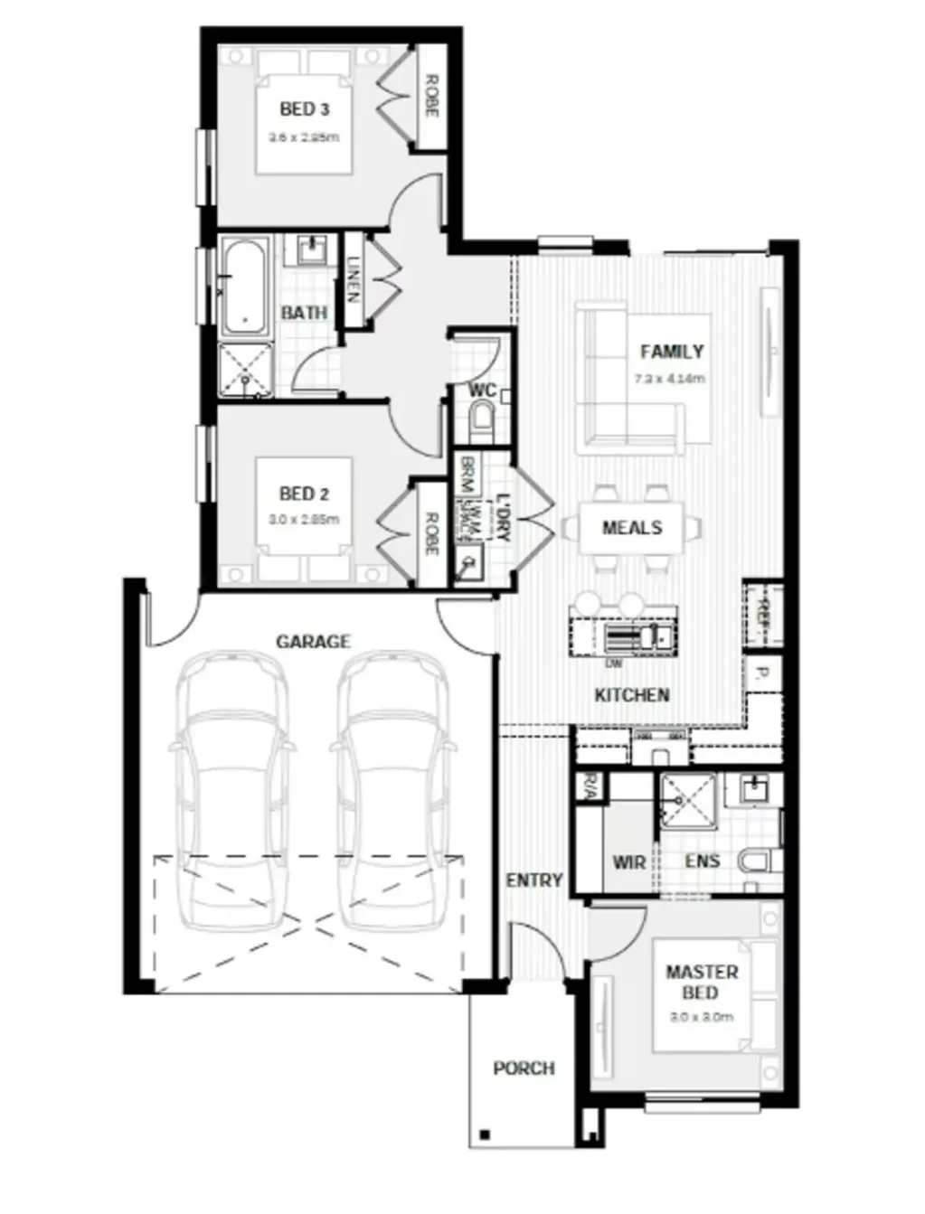 Officer 3침실 ONE OPPORTUNITY. LOCKED IN PRICE UNTIL 2027.