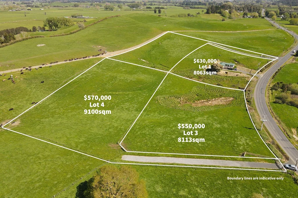 Taupiri Dream Lifestyle Sections