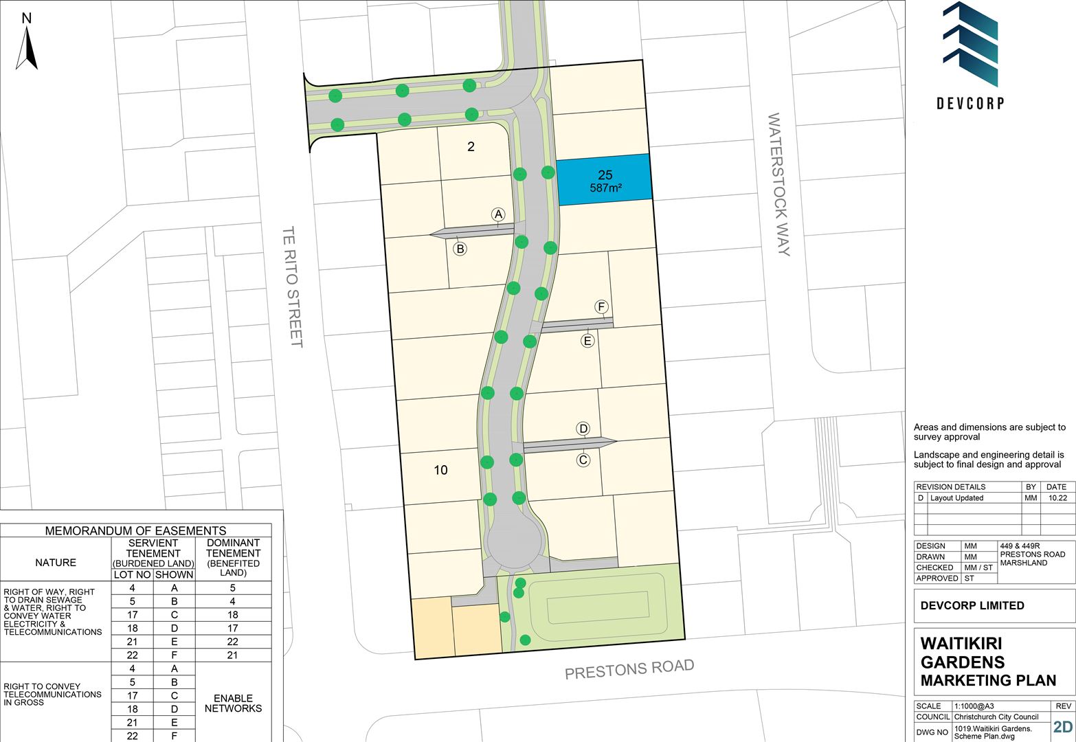 7 Perehia Mews, Marshland, Christchurch, 0房, 0浴, Section